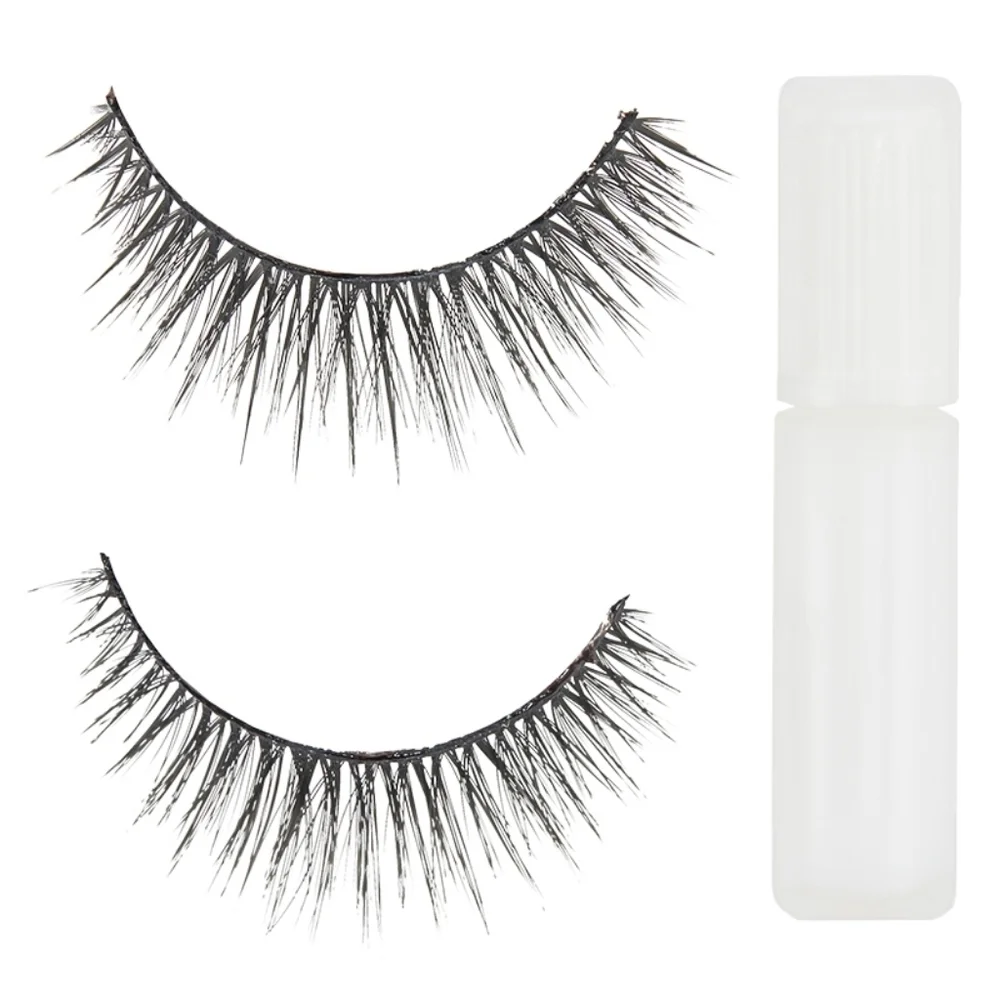 BATTINGTON Monroe 3D‎ Handmade Silk Lashes Volume Glue Kit Black Up to 25 Uses